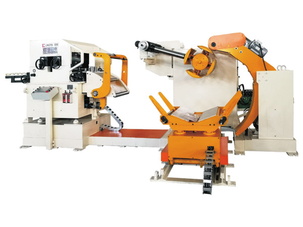 三機一體高配型精密型料架矯直送料機